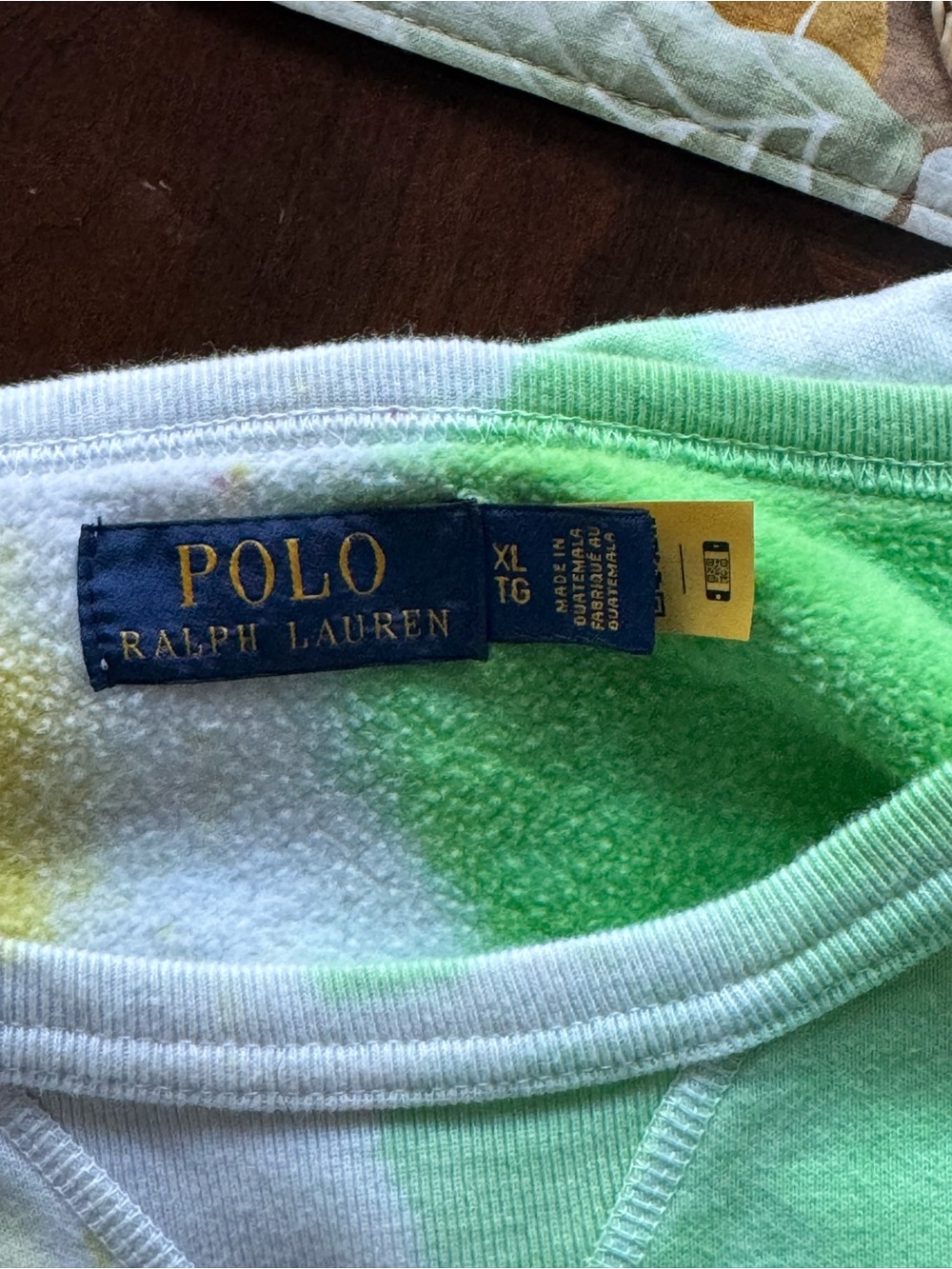 Polo by Ralph Lauren Multicolor Tie-Dye Crewneck Sweater - Picture 3 of 7